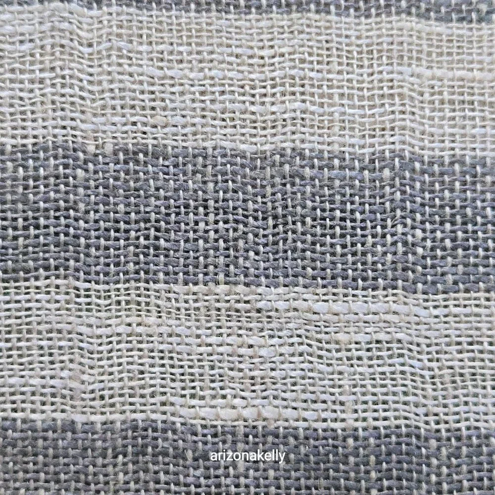 NWOT Linen Gudrun Sjödén Scarf Green Grey Sweden Scandinavian